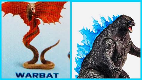 Warbats are enormous flying serpents that resemble giant cobras with thin yet long bodies and grayish brown skin. (NEW) WARBAT Monster From Godzilla Vs Kong - Playmates ...