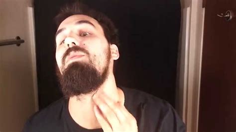 No matter how careful you are with your razor, every shaver experiences painful razor bumps at least once in his lifetime. How to shave your neck line with a beard! - YouTube