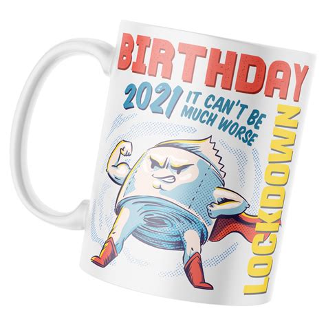 Not sure what to buy your friend celebrating their birthday in lockdown? Lockdown Birthday Gift Funny Mugs Novelty Mug Gifts for ...