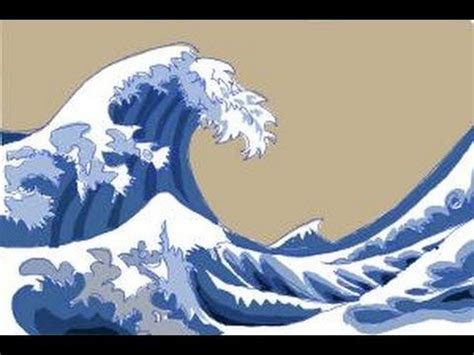 Do you need a pencil to draw waves? How to Draw Japanese Waves | Ocean drawing, Ocean waves ...