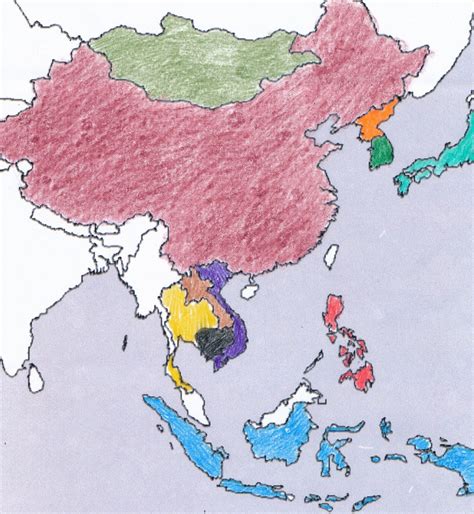 Se Asia Political Map Diagram Quizlet