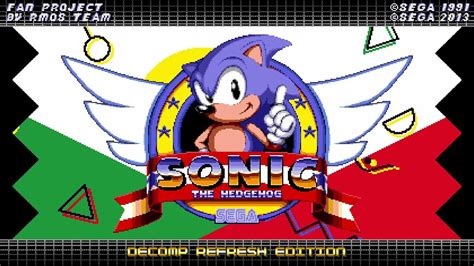Sonic 1 2013 Decomp Refresh Edition Full Game Playthrough 1080p