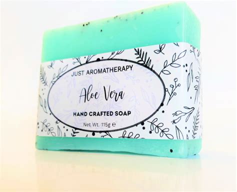 Aloe Vera Natural Hand Crafted Soap Just Aromatherapy