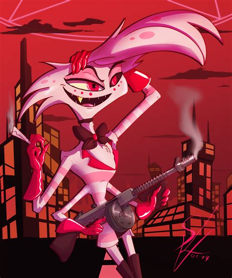 Angel Dust Of Hazbin Hotel Fanart By Souvillaine On Deviantart