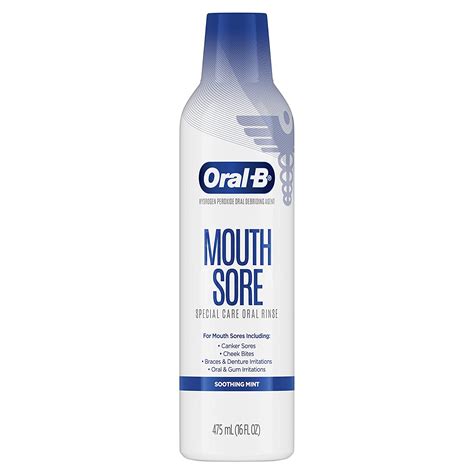 Oral B Mouth Sore Mouthwash Special Care Oral Rinse 16 Fl
