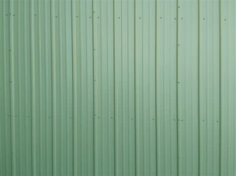 Green Ribbed Metal Siding Texture Picture Free Photograph Photos
