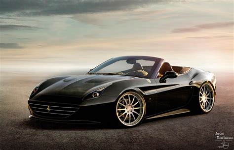 Ferrari California Black By Jeandesigner On Deviantart