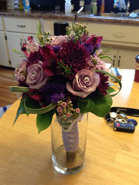 Love All The Purple Color And Texture In This Bouquet Purple Bouquets