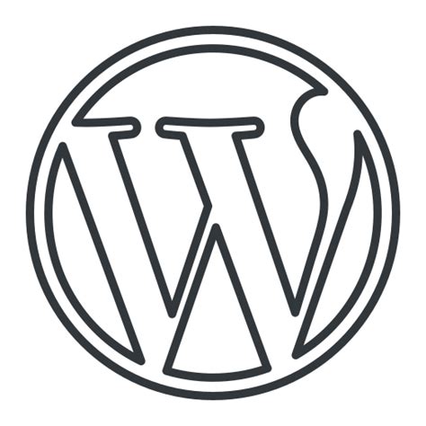 Wordpress Icon Free Download On Iconfinder