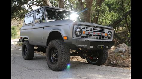 Icon New School Br 29 Restored And Modified Ford Bronco Youtube