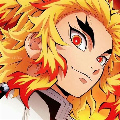 Rengoku Kyojuro Kny In 2021 Anime Demon Slayer Anime Anime Art Cloud