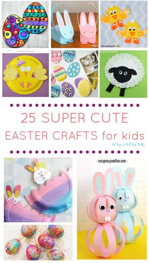 25 Super Cute Easter Crafts Arty Crafty Kids