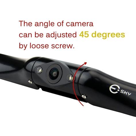 Backup Camera License Plate Frame Car Rear View Camera With 170 Degree