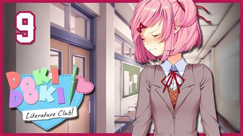 Lets Play Doki Doki Literature Club Blind Part 9 Heated Argument Pc Gameplay Youtube