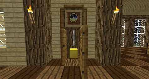 This article describes different pieces of furniture you can construct in minecraft. Great grandfather clock! | Minecraft houses, Minecraft ...