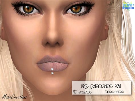 My Sims 4 Blog Lip Piercings By Mahocreations