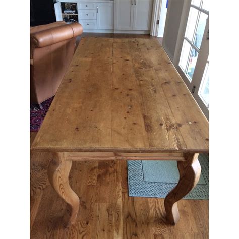 Antique French Pine Dining Table Chairish