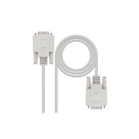 Nanocable Cable Serie Null Modem Db9h Db9h 18 M