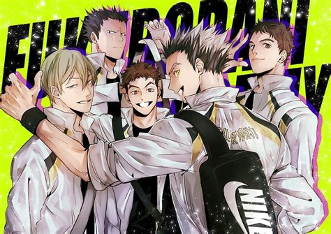 Las Mejores Versiones De Haikyuu 🏐🏐🏐 Haikyuu Teams Fukurodani 🌵🌵🌵