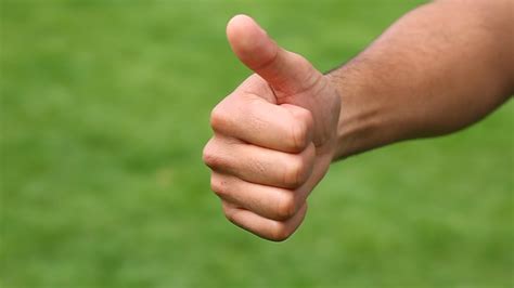 Watch This Breathtaking Slow Motion Footage Of A Thumbs Up Youtube