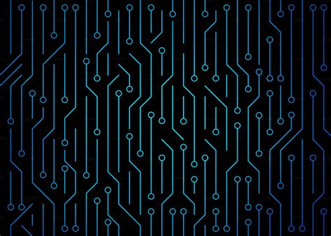 Circuit Board High Tech Technology Background Texture Pattern