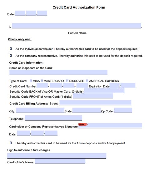 General credit card authorization form. blank credit card authorization form - wikiDownload wikiDownload