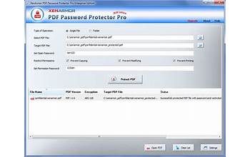 Instant PDF Password Protector screenshot #6