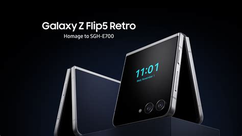 Galaxy Z Flip 5 Retro Pays Homage To Iconic Samsung Flip Phone From
