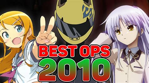 Top Anime Openings Of 2010 Youtube Music