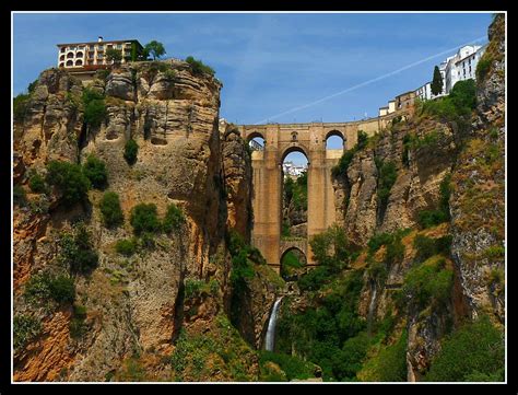 Rondas Famous Bridge A Photo From Malaga Andalucia