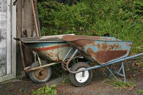 Old Wheelbarrows Wheelbarrow Farm Vintage Classics