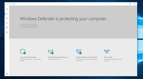 Windows 10 Upgrade Brings New Windows Defender Security Center 1reddrop