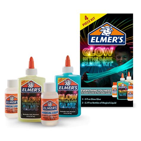 Elmers Glow In The Dark Slime Kit Glow In The Dark Philippines Ubuy