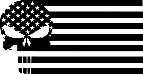 Punisher Skull Flag Png And Free Punisher Skull Flagpng Transparent