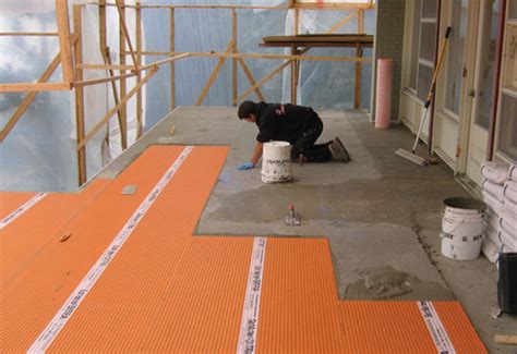 Construction Dun Balcon Terrasse En Carreaux Magazine Surface