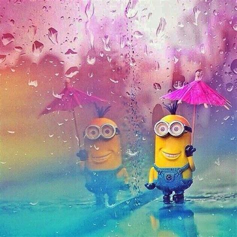 Rainy Day Minions Images Minions Funny Minions
