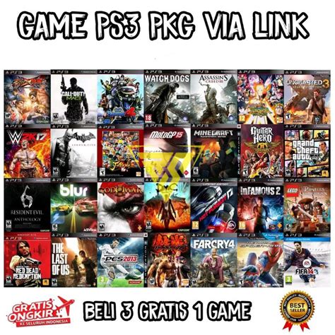 Jual Jasa Isi Game Ps3 Via Link Beli 3 Gratis 1 Game Shopee Indonesia