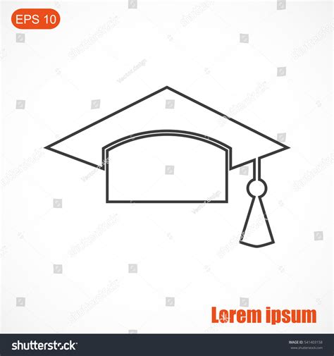 Mortar Board Or Graduation Cap Royalty Free Stock Vector Avopix Com