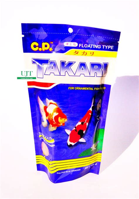 Jual Makanan Ikan TAKARI PAKAN IKAN KOKI DAN IKAN HIAS LAINNYA di lapak