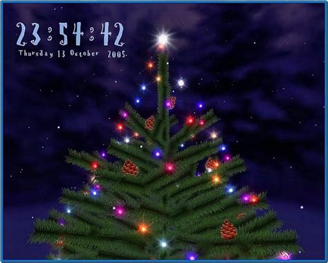Christmas Tree Screensaver With Music Download Screensaversbiz