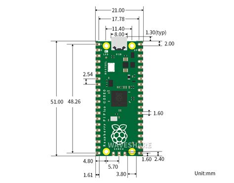 Raspberry Pi Pico Microcontroller Sku Orbit Electronic