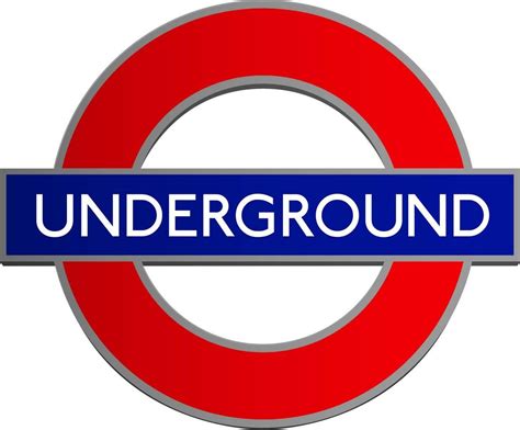 London Underground Sign 12 Standup Edible Premium Wafer Paper Cake Toppers Decoration 12 X 55mm