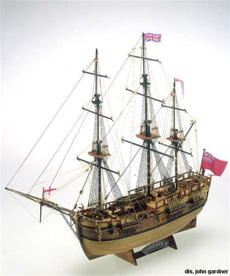 Hms Endeavour Wooden Scale Model Ship Star Bow The Model Shipyard My Xxx Hot Girl