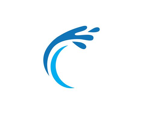 Water Logo Blue Water Drop Logo Download Free Vectors Clipart