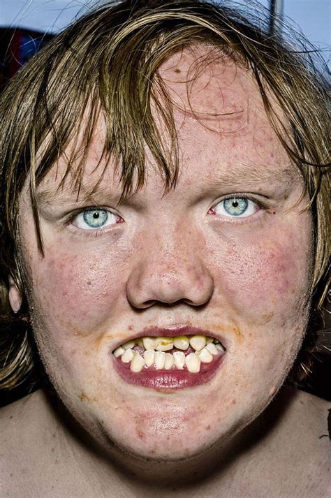 Photographer Spotlight Bruce Gilden Human Face Portrait Extreme