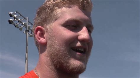 Syracuse Football Lineman Jake Pickard Talks About Their Preparation For Season Opener Youtube