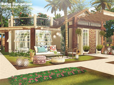 The Sims Resource Boho Bungalow