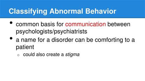 Ppt Abnormal Psychology And Therapy Powerpoint Presentation Id2705229