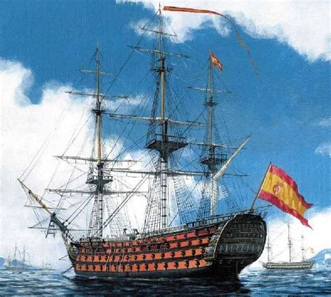 The trinidad wreck is believed to have been discovered in 2009: Santissima Trinidad. | Sailing, Sailing vessel, Sailing ships