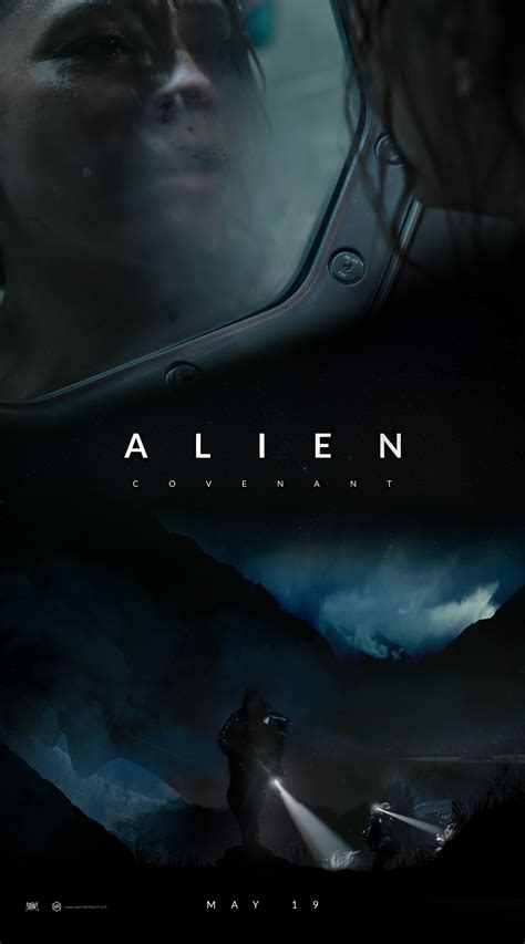 New Alien Covenant 2017 Movie Original Cinema Art Photo Print Premium